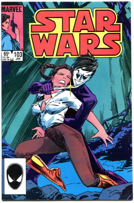 STAR WARS #103, VF-, Luke Skywalker, Darth Vader, 1977, more SW in store