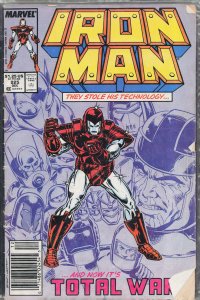 Iron Man #225 (1987) Iron Man