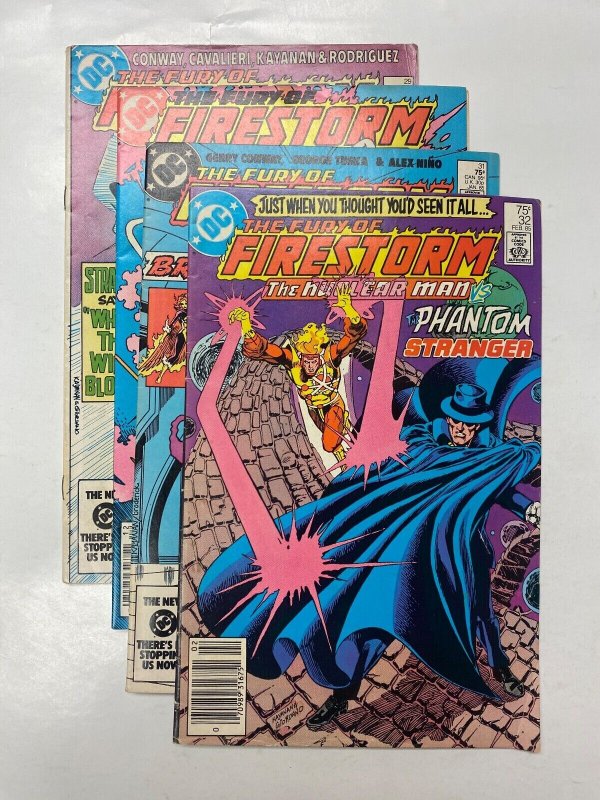 4 Firestorm DC comic book #29 30 31 32 95 KM9