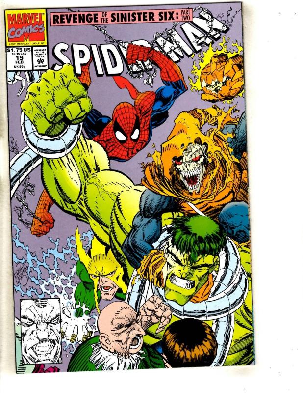 Lot Of 11 Spider-Man Marvel Comic Books # 11 12 13 14 15 16 17 18 19 (2) 20 CR58