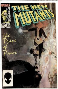 The New Mutants #25 (1985) New Mutants [Key Issue]