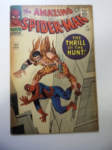 The Amazing Spider-Man #34 (1966) VG- Condition