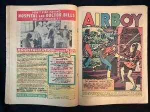 AIRBOY COMICS vol.3 #6 - REVERSE BINDING ERROR 1946 - Infantino Story, Kida Art