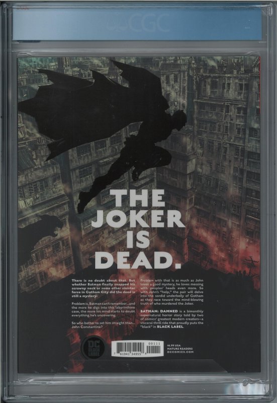 Batman: Damned #1 CGC 9.8