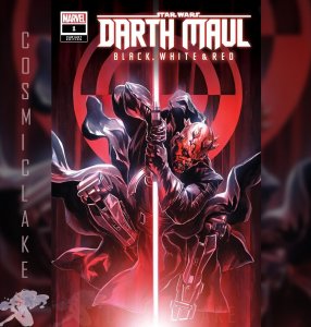 STAR WARS DARTH MAUL BLACK WHITE RED #1 FELIPE MASSAFERA VARIANT PREORDER 4/24☪