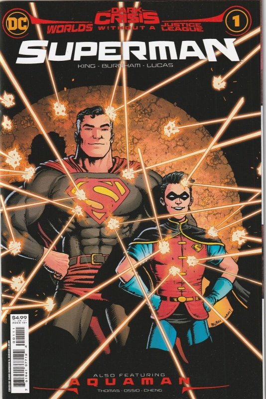 Dark Crisis World Without A Justice League: Superman # 1 Cover A NM DC 2023 [R7]