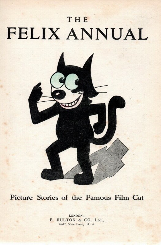 Felix the Cat Annual First Book Felix Cat 1924 CD