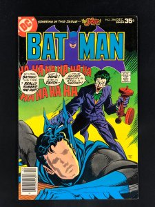 Batman #294 (1977) Cover Art Featuring the Joker