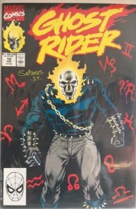 Ghost Rider #10 (1991) SIGNED Saltares