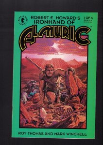 Robert E. Howard's Ironhand Of Almuric #1-4 - THREE PIECE LOT! (9.0/9.2) 1991