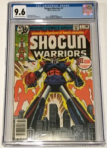 SHOGUN WARRIORS#1 CGC 9.6 1979 MARVEL BRONZE AGE COMICS 