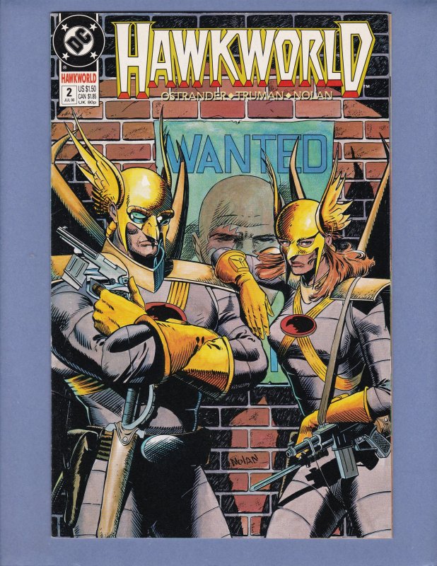 Hawkworld #2 VF/NM DC 1990