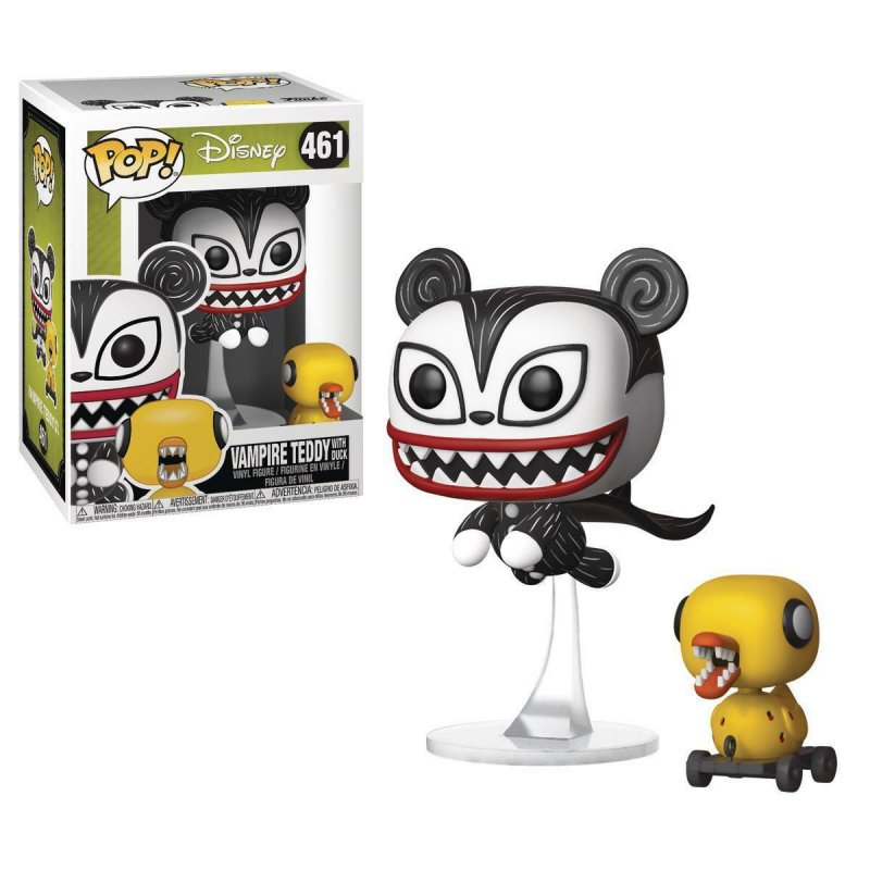 Funko POP NBX Vampire Teddy With Undead Duck Vinyl Figure #461 - New!