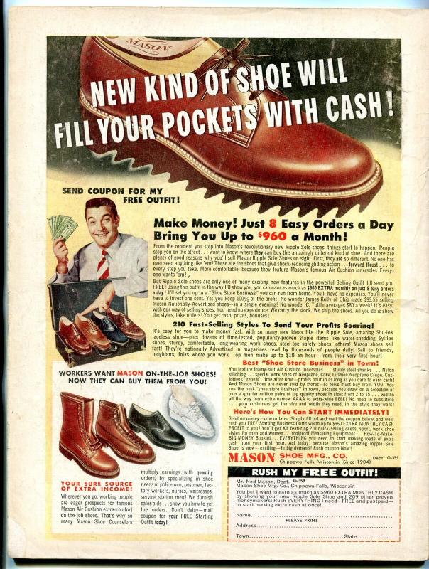 True Western Adventures Magazine October 1960- Rattlesnake Dick VG