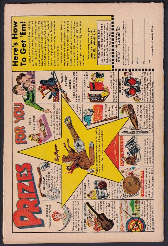 Battlefield 1 (1952) VG/FN Golden Age Atlas comic