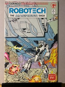 Robotech the Macross Saga Comic Book #2 Comico 1985