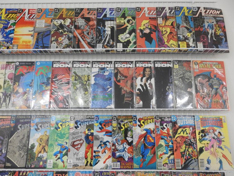 Huge lot 160+ Comics W/ Superman, Adventure Comics, Ronin, +More! Avg FN+ Cond!