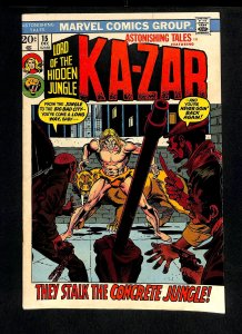 Astonishing Tales #15 Ka-Zar