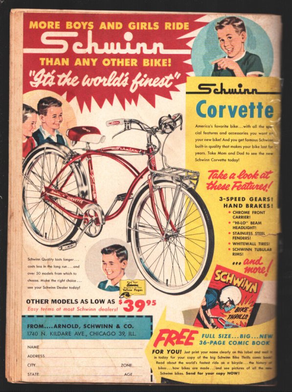 Popeye #50 1959-Dell-Olive Oyl swimsuit cover-G