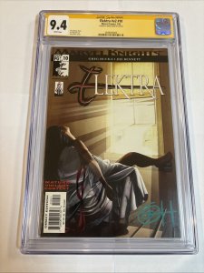 Elektra (2002) # v2 # 10 CGC 9.4 SS) Signed Greg Horn * Marvel Comics