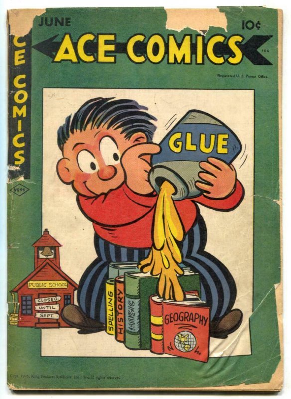 Ace Comics #99 1945- Phantom- Jungle Jim G+