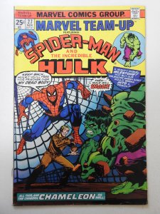 Marvel Team-Up #27 (1974) VG+ Condition! MVS intact!