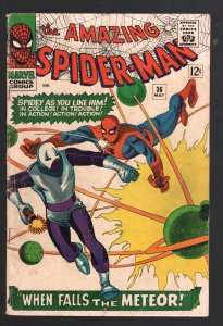 AMAZING SPIDER-MAN 36 1st APP LOOTER VG 4.0;1st THWIP!!