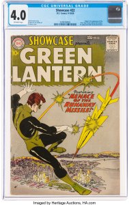 Showcase #22 (1959) CGC Graded 4.0