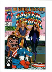 Captain America #388 Marvel Comics Superia Stratagem pt.2 MODOK VF/NM 9.0