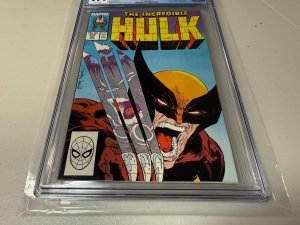 Incredible Hulk # 340 CGC Graded 9.4 Marvel Comic Book McFarlane Wolverine JH30