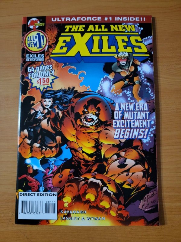 All New Exiles #1 X-Men ~ NEAR MINT NM ~ 1994 Malibu Comics
