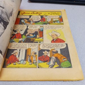 Gene Autry Comics #19 September 1948 Golden age western movie hero photo cover