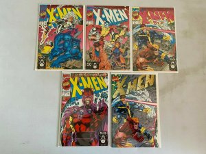 X-Men #1 set A-E variant covers 8.5 VF+ (1991 1st Series)