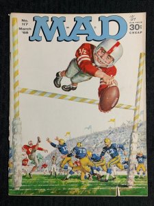 1968 MAD Magazine #117 G/VG 3.0 Alfred E Neuman / Charlie Brown Parody