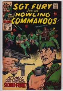 Sgt. Fury #58 (1968) Sgt. Fury