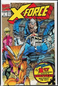X-Force #1 Second Print Cover (1991) X-Force