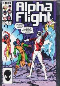 Alpha Flight #27 (1985) Alpha Flight