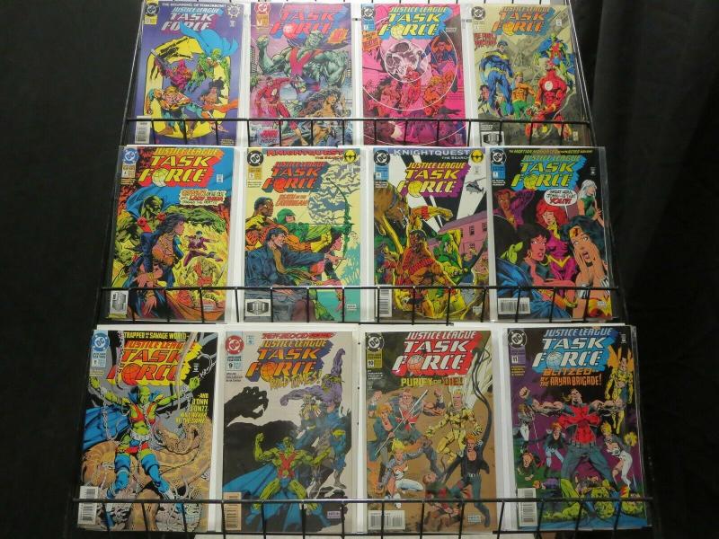 JUSTICE LEAGUE TASK FORCE (1993) 0-37 complete COMICS 