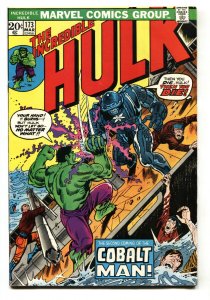 INCREDIBLE HULK #173 comic book COBALT MAN-Marvel 1974 VG+