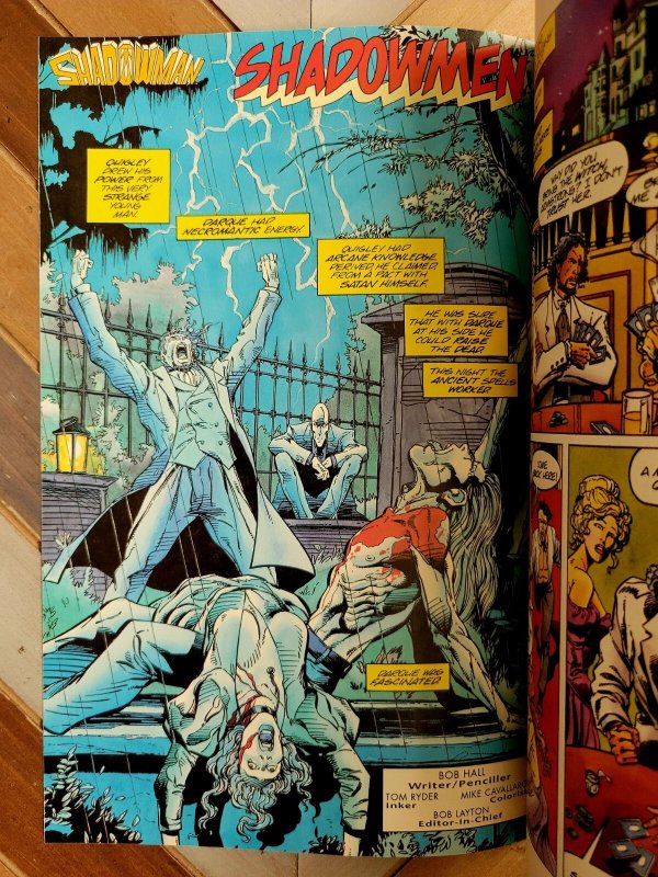 Lot of 26: Shadowman #0-41 Partial Run + Yearbook (Valiant 1994) Bob Hall VF+