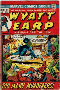 Wyatt Earp #31 Stan Lee-Dick Ayers VG