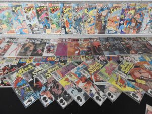 Huge Lot 160+ Comics W/ Blue Beetle, Superman, Manhunter+ Avg VF- Condition!!