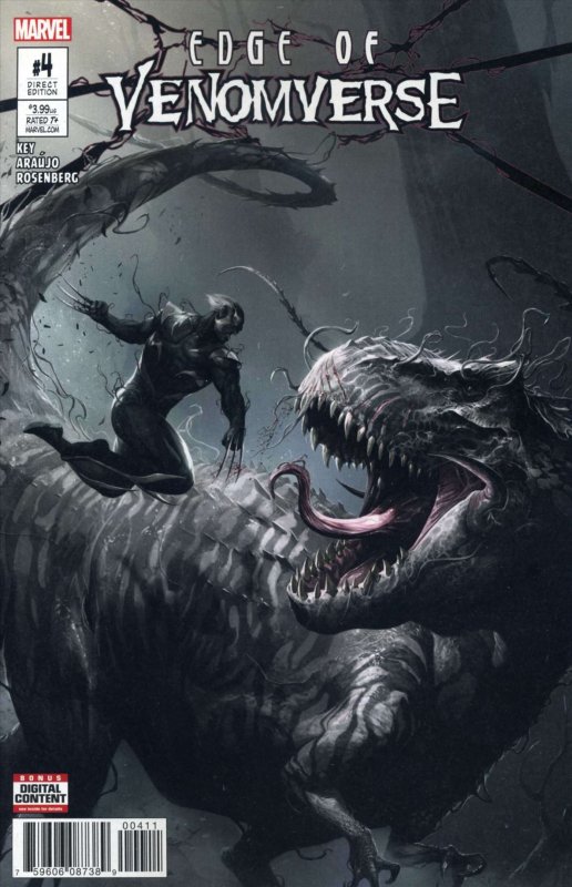 Edge of Venomverse #4 VF ; Marvel | Francesco Mattina