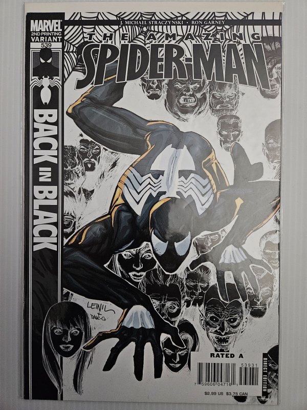 The Amazing Spider-Man #539 Second Print Cover (2007)