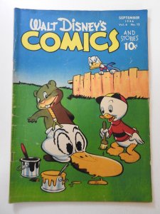 Walt Disney's Comics & Stories #72 (1946) VG Condition!