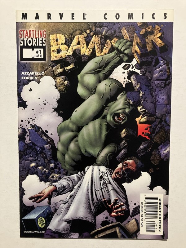 Banner #1 #2 #3 #4 Complete Set Lot Richard Corben Brian Azzarello 2001 Marvel