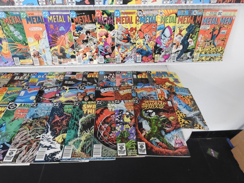 Huge Lot 180 Comics W/ Worlds Finest, Justice League, Swamp Thing, +More Avg FN+