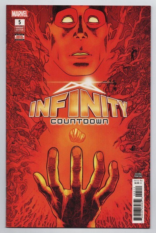 Infinity Countdown #5 Hawthorne 2nd Printing Variant (Marvel, 2018) NM