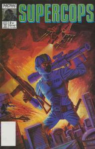 Supercops #2 VF ; Now | Chuck Dixon