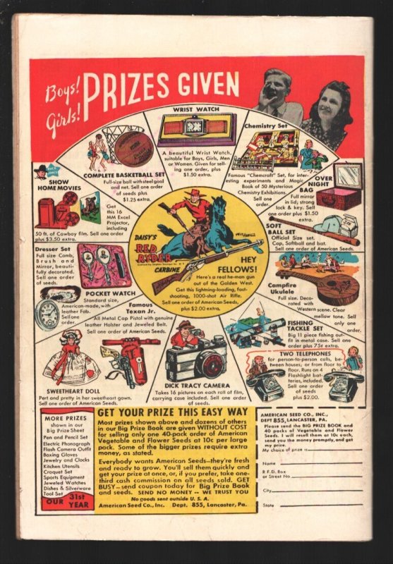 Tom Mix Western #15  1949 - Fawcett  -FN/VF - Comic Book